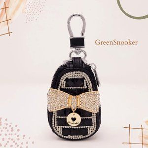 GreenSnooker Creative Women Black Car Key Case, Keychain